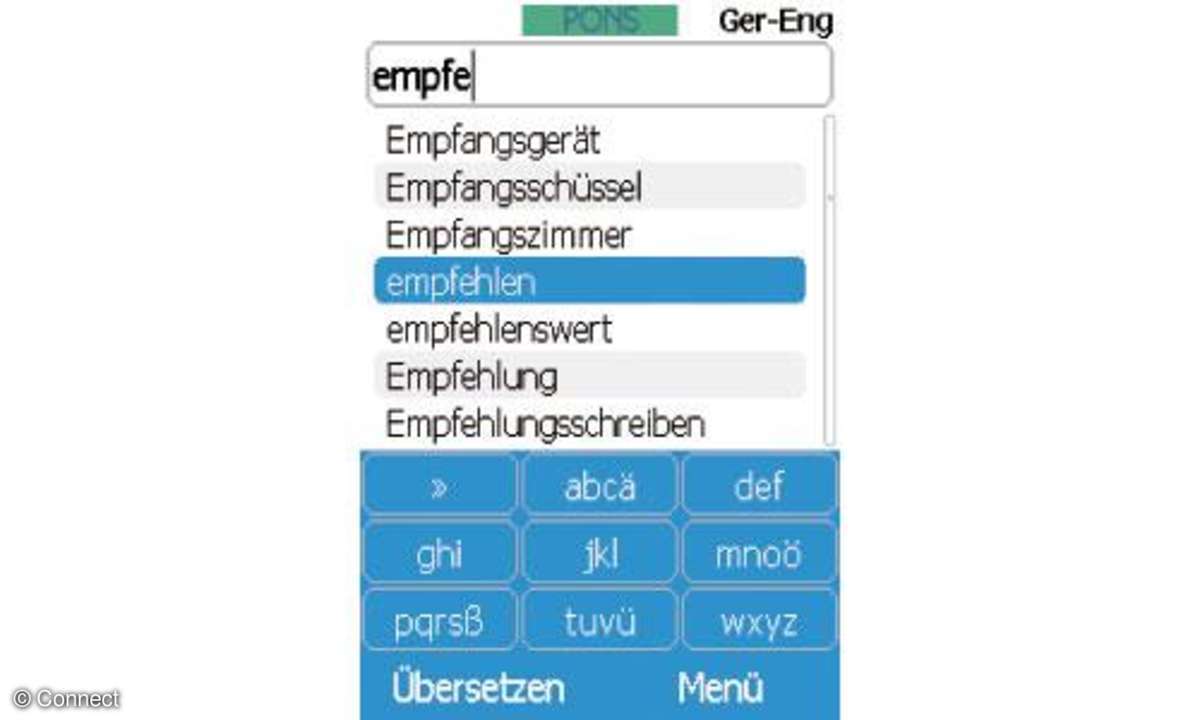 Pons Dictionary