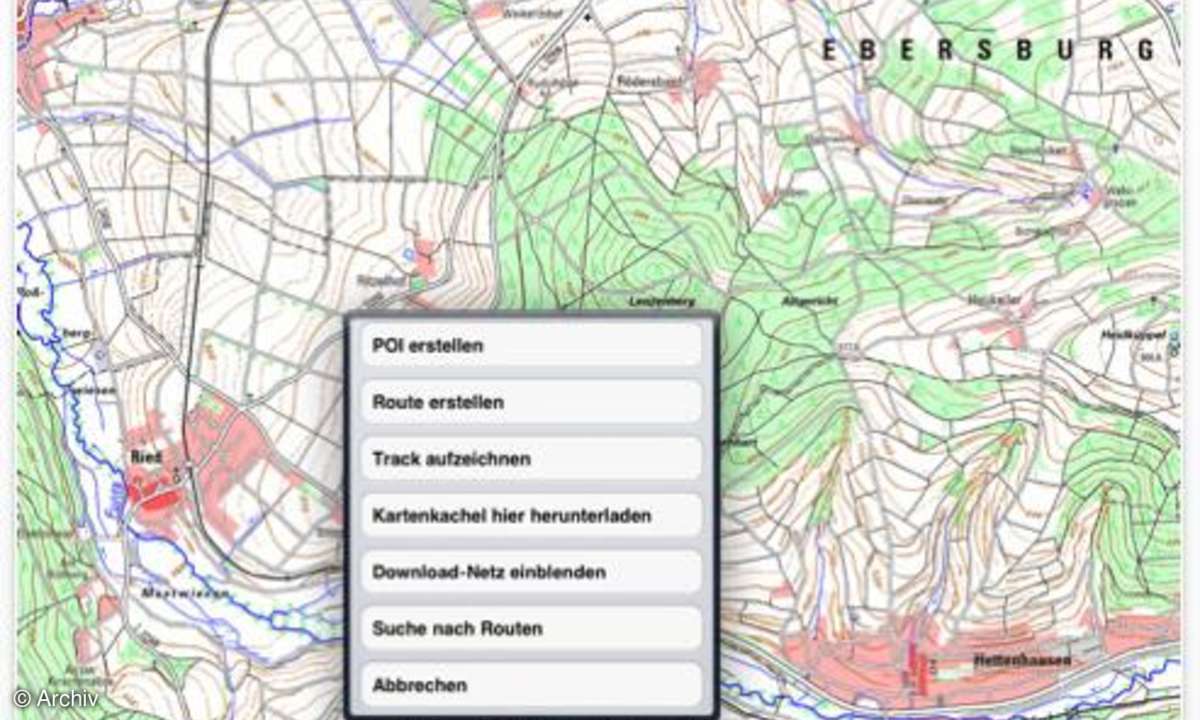 ViewRanger GPS für iPad