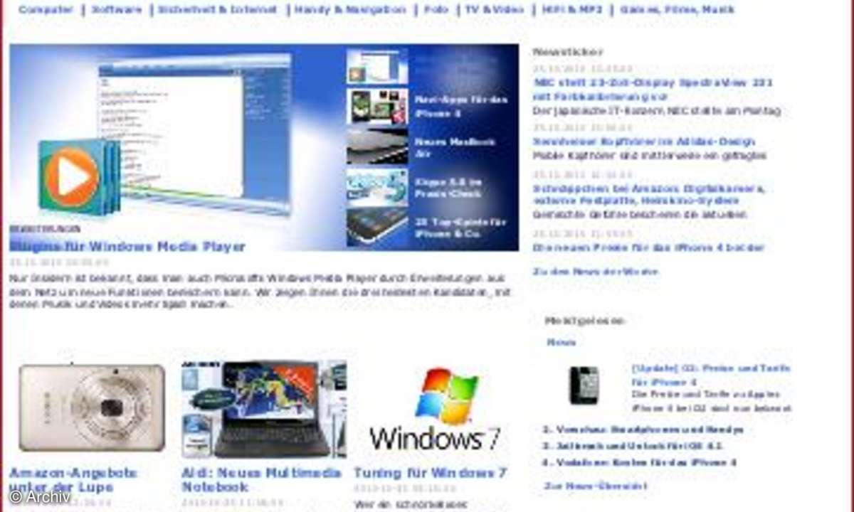 Schnell und Schick: Der neue Browser unterstützt auch Registerkarten