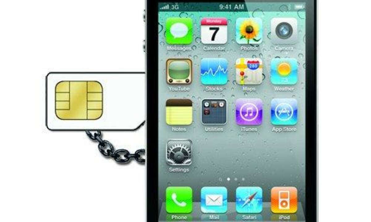 Apple iPhone mit integrierter SIM-Karte