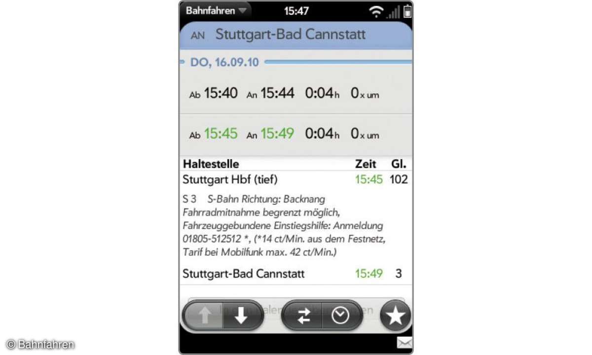 Bahnfahren