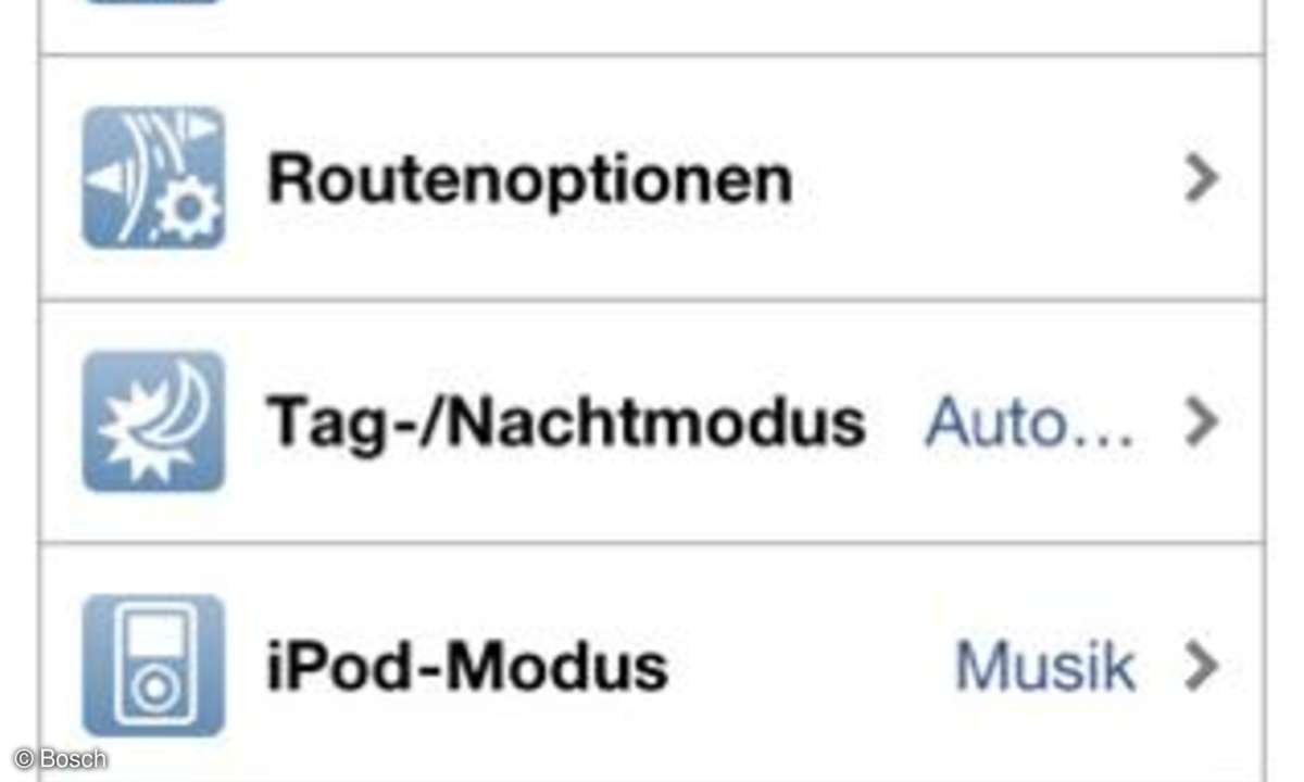 Bosch Navigation D-A-CH