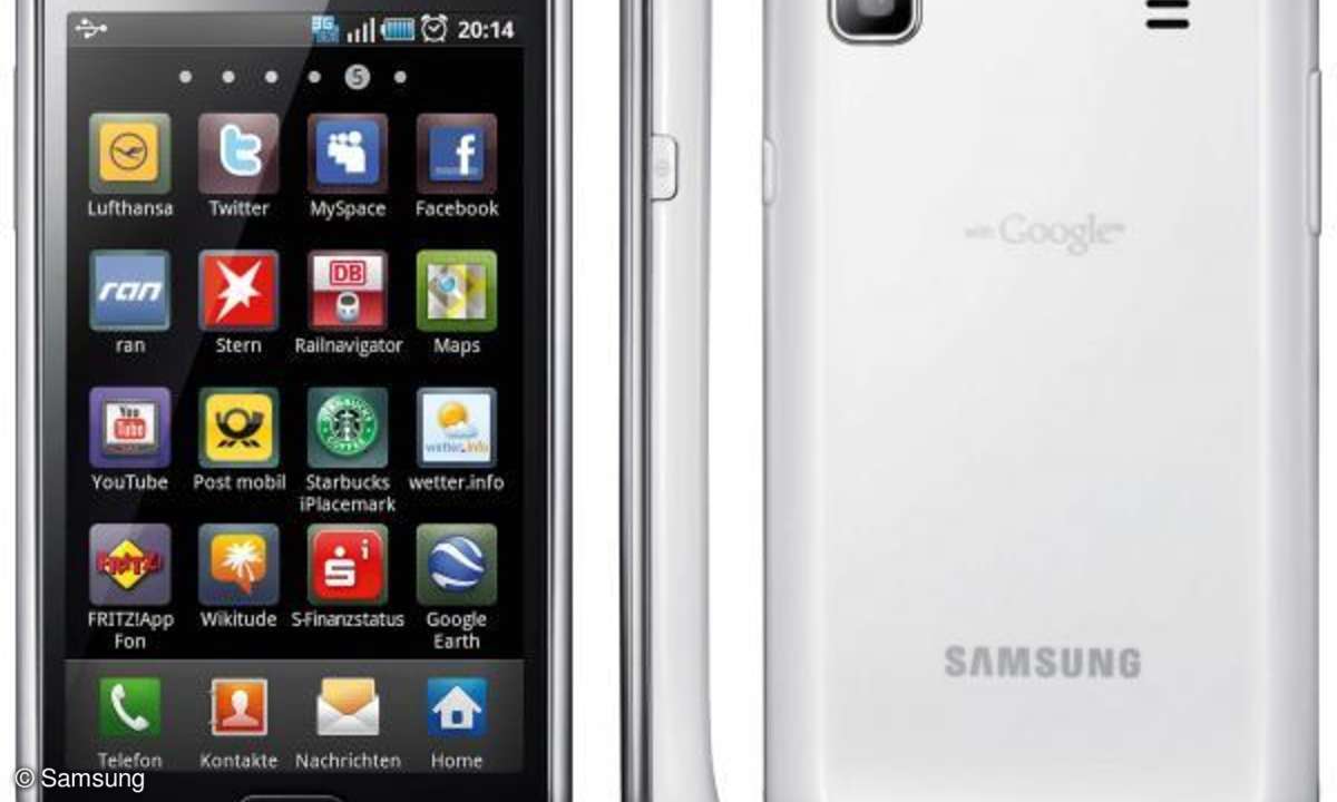 Samsung Galaxy S in Weiß