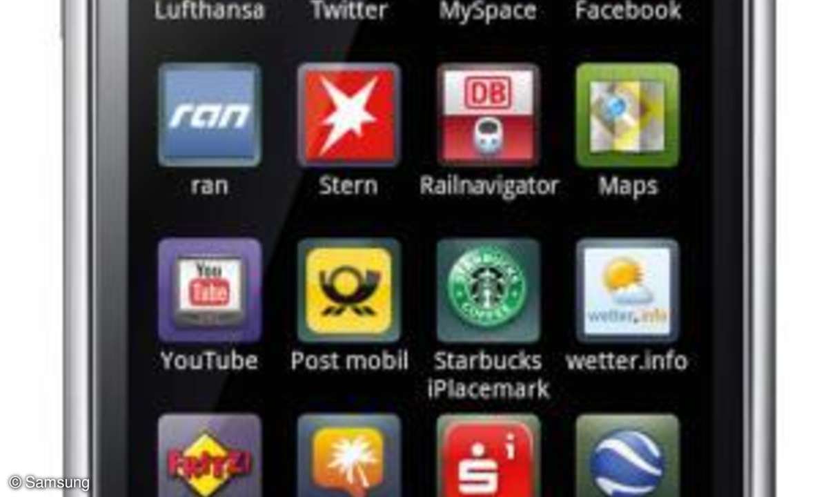 Samsung Galaxy S in Weiß