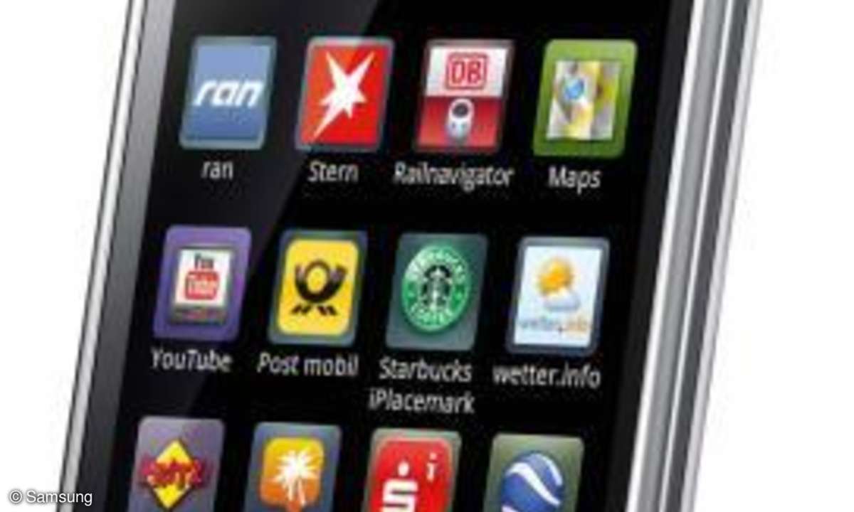 Samsung Galaxy S in Weiß