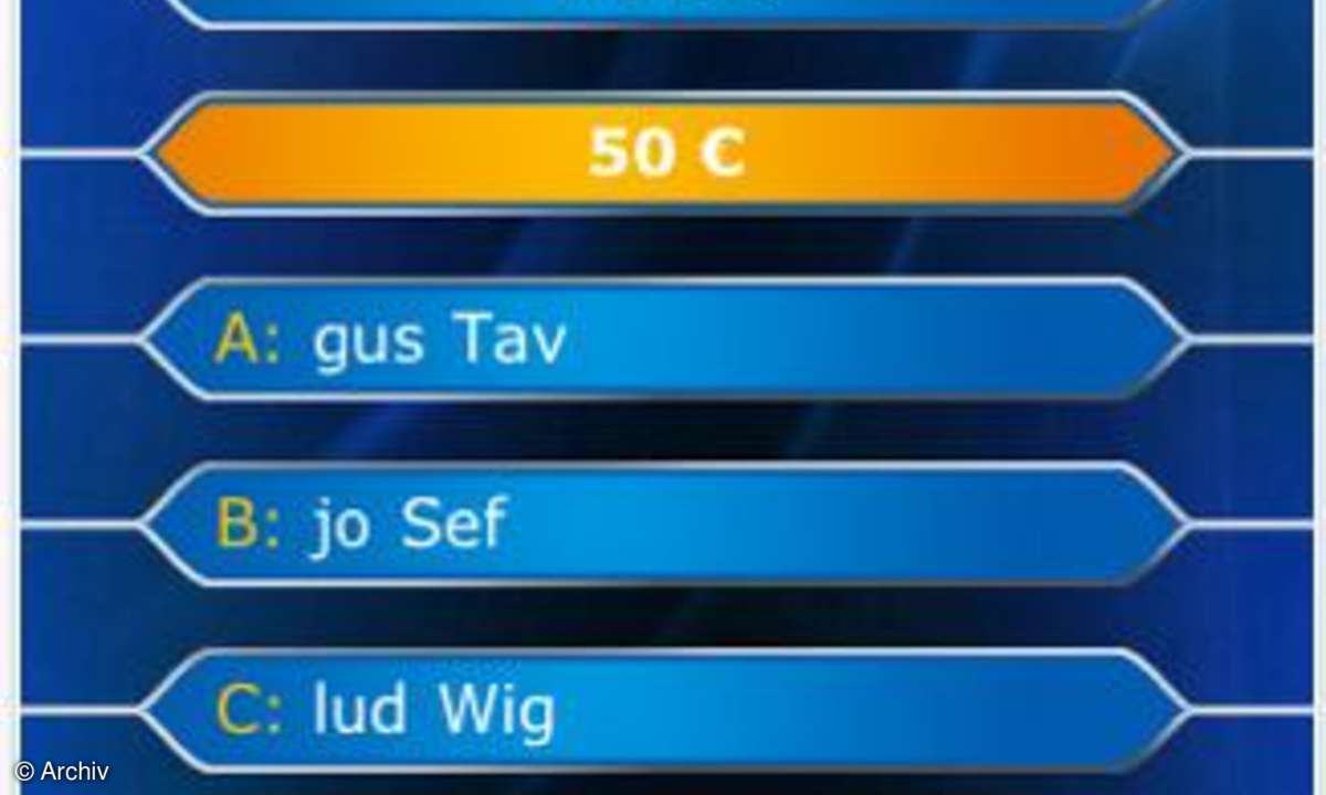 Wer wird Millionär