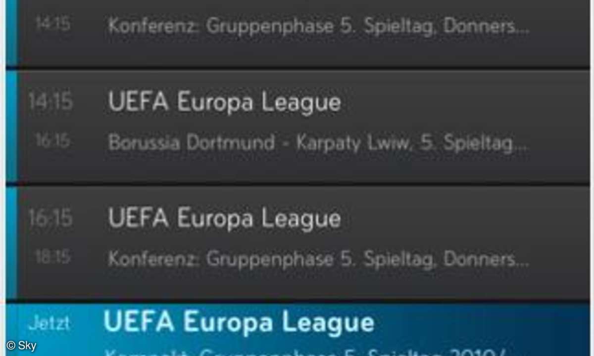 Sky Sport Mobile App für iPhone und iPod touch