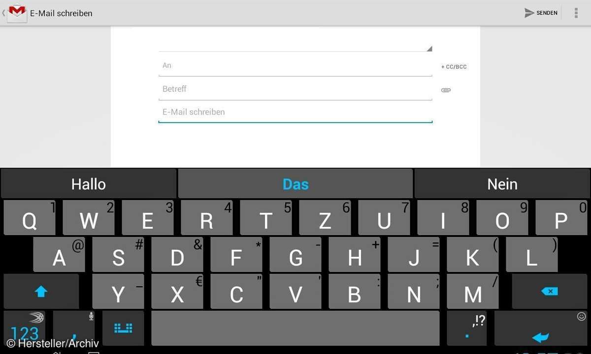 SwiftKey Tablet Tastatur