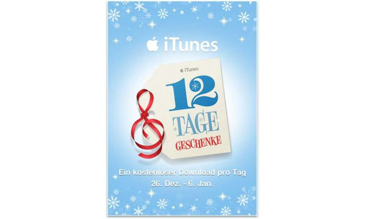 iTunes 12 Tage Geschenke