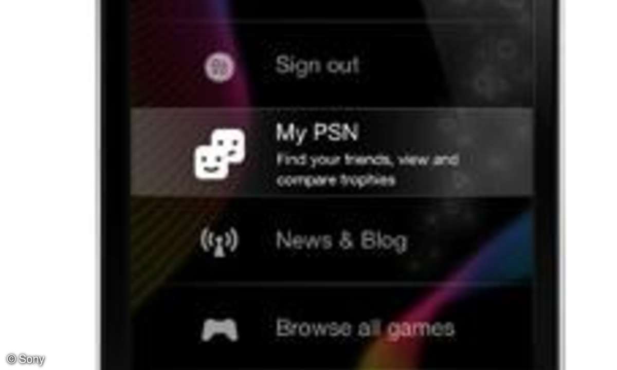 Sony Playstation-App für Android und iOS