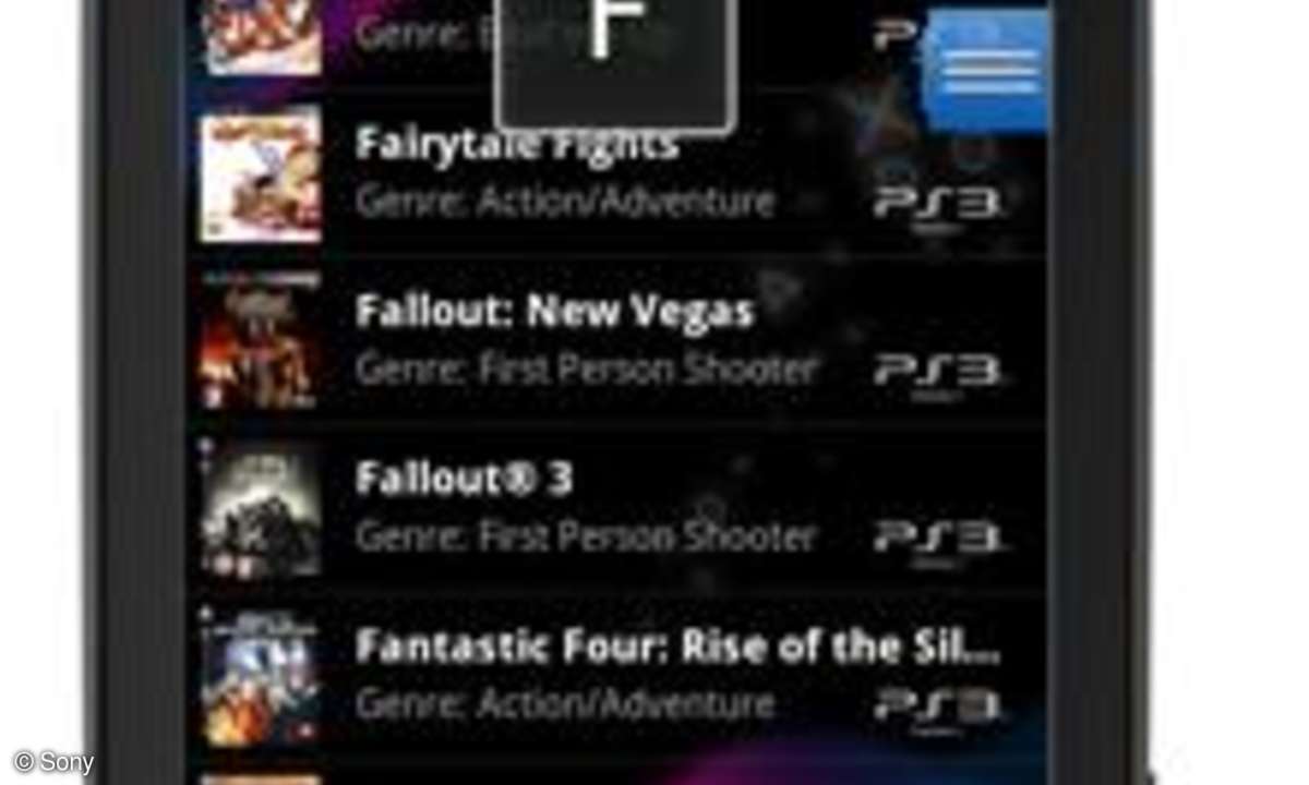 Sony Playstation-App für Android und iOS