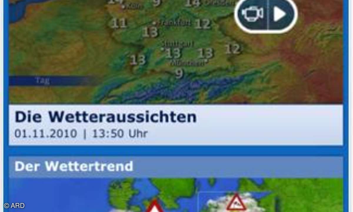 Die Tagesschau-App für iPhone