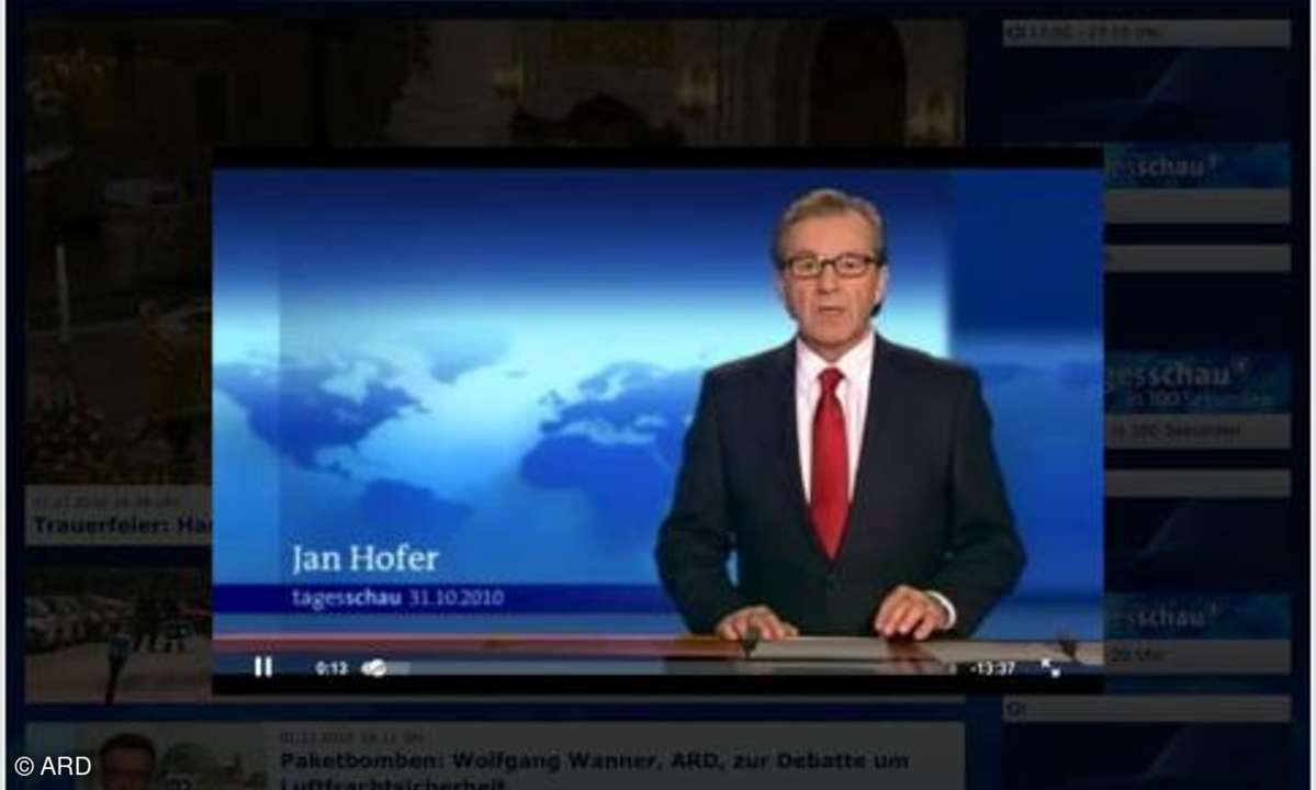Die Tagesschau-App für iPad