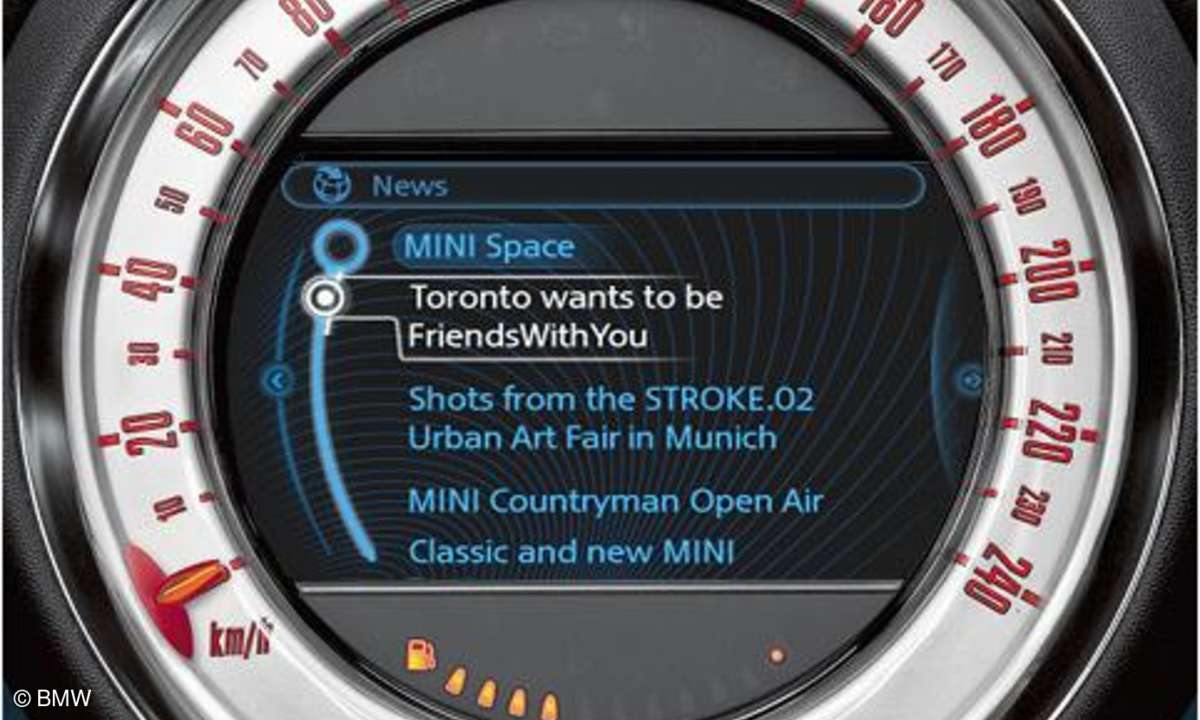 Mini connected: Die iPhone-App für den Mini