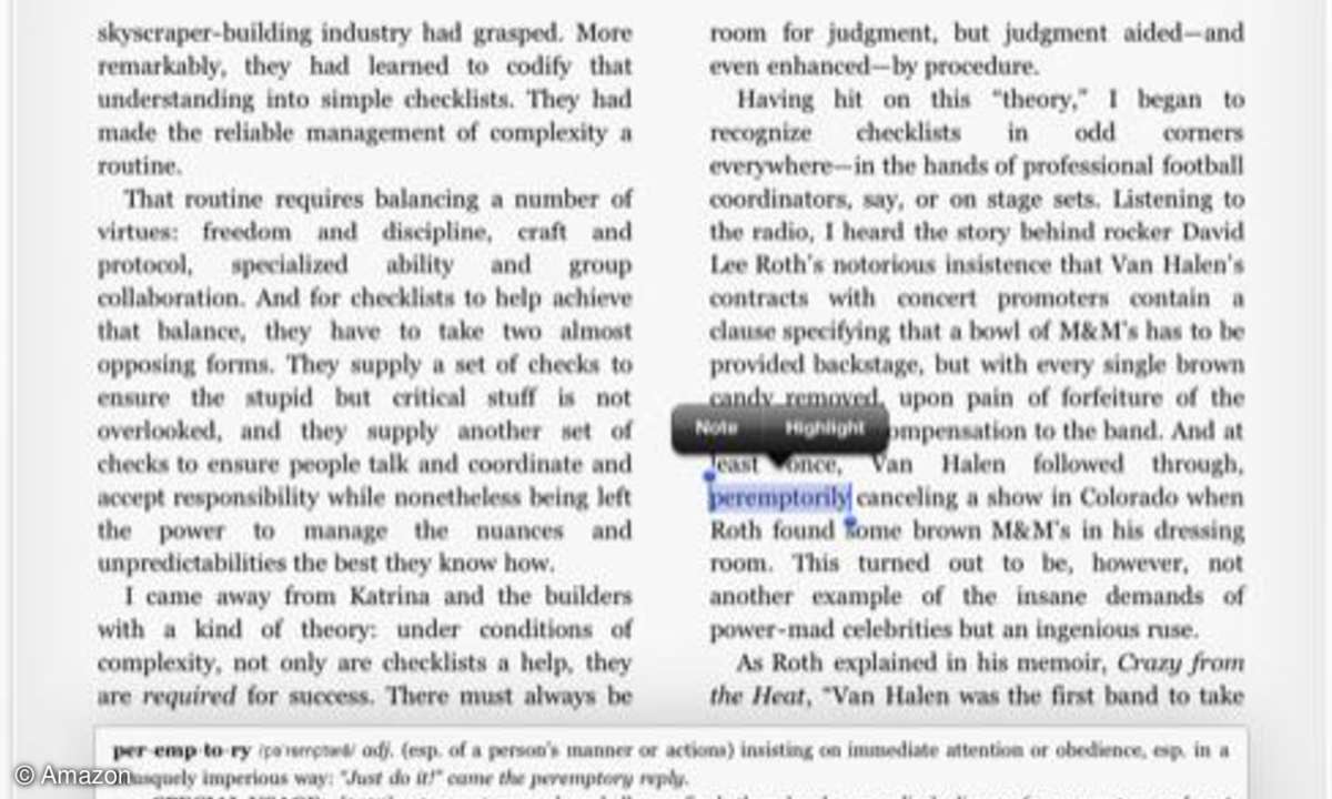 Amazon Kindle App