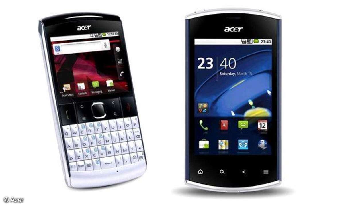 Acer Liquidmini und beTouch E210
