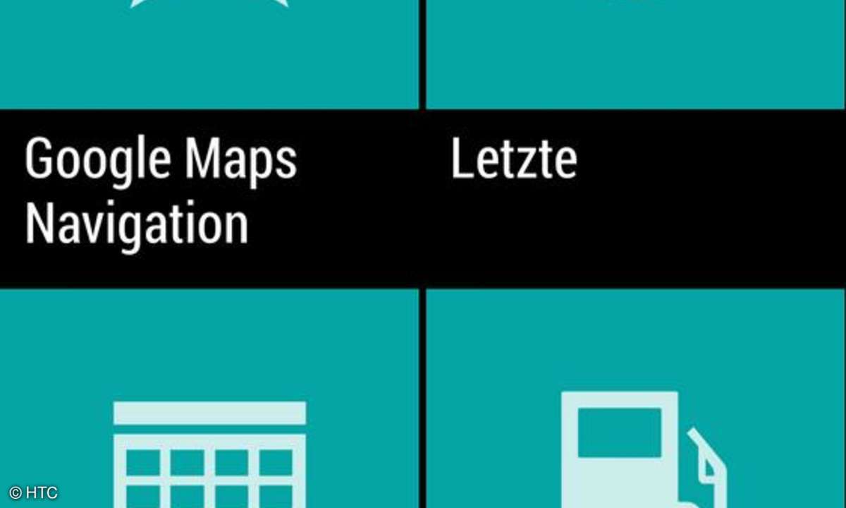 HTC One M8, Navigation