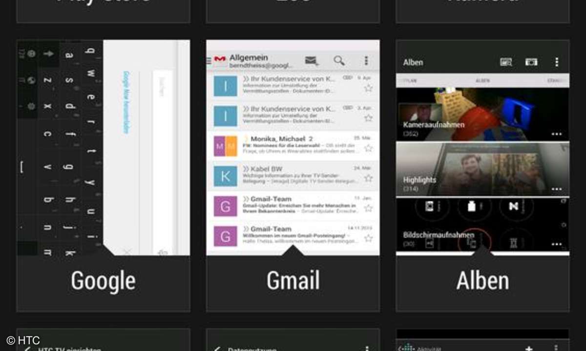 HTC One M8, Multitasking