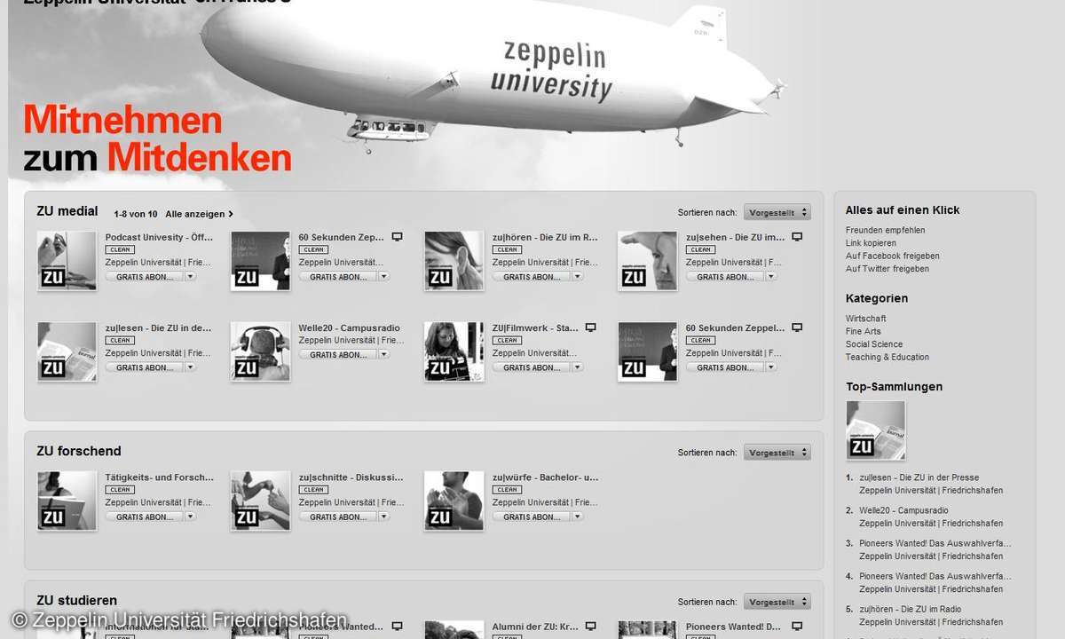 Zeppelin Universität Friedrichshafen