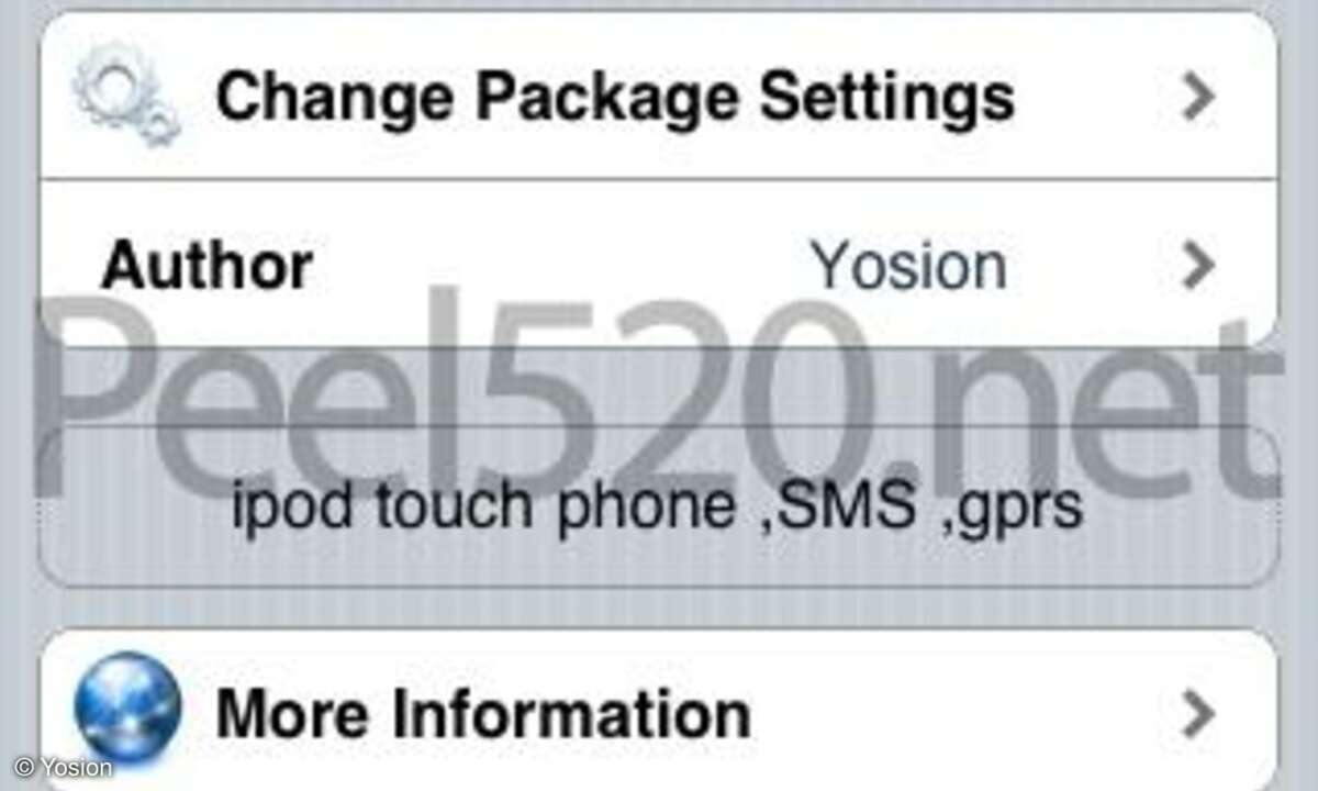 Yosion Peel 520 Softwareinstallation