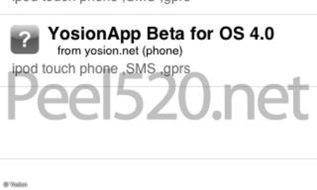 Yosion Peel 520 Softwareinstallation