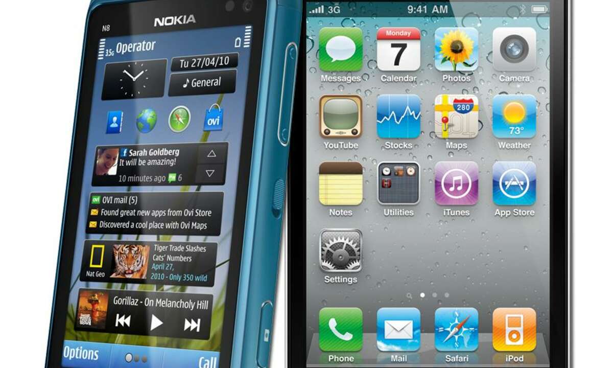 Apple iPhone 4 Nokia N8