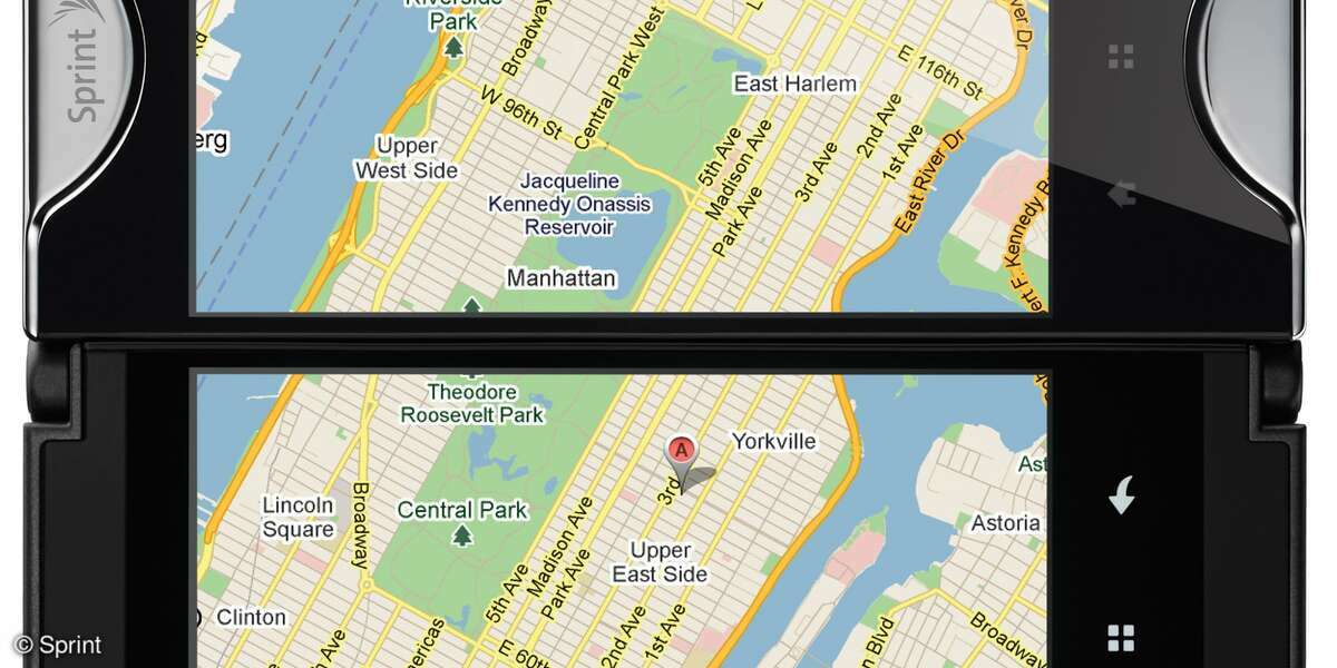 Kyocera Echo - weitere Bilderr vom Doppeldisplay-