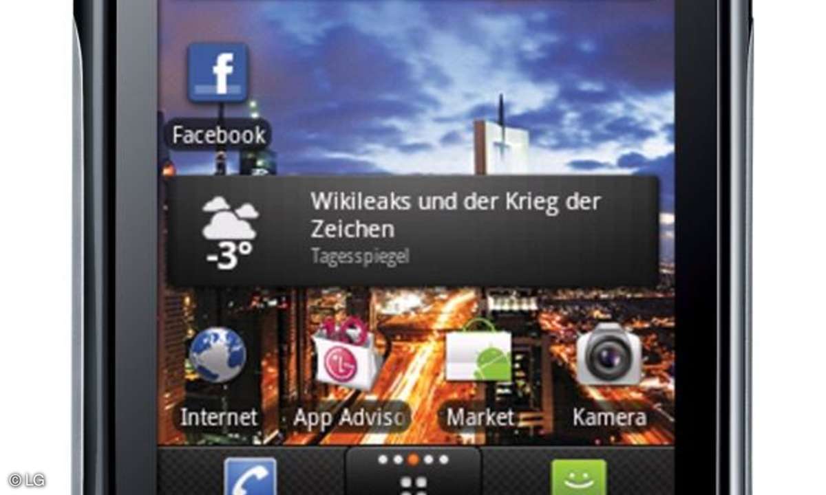 LG Opitmus Chat