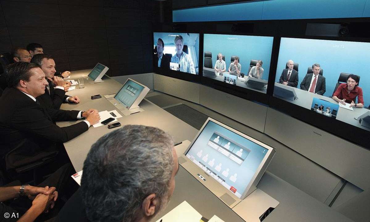 Telepresence Videokonferenz LTE