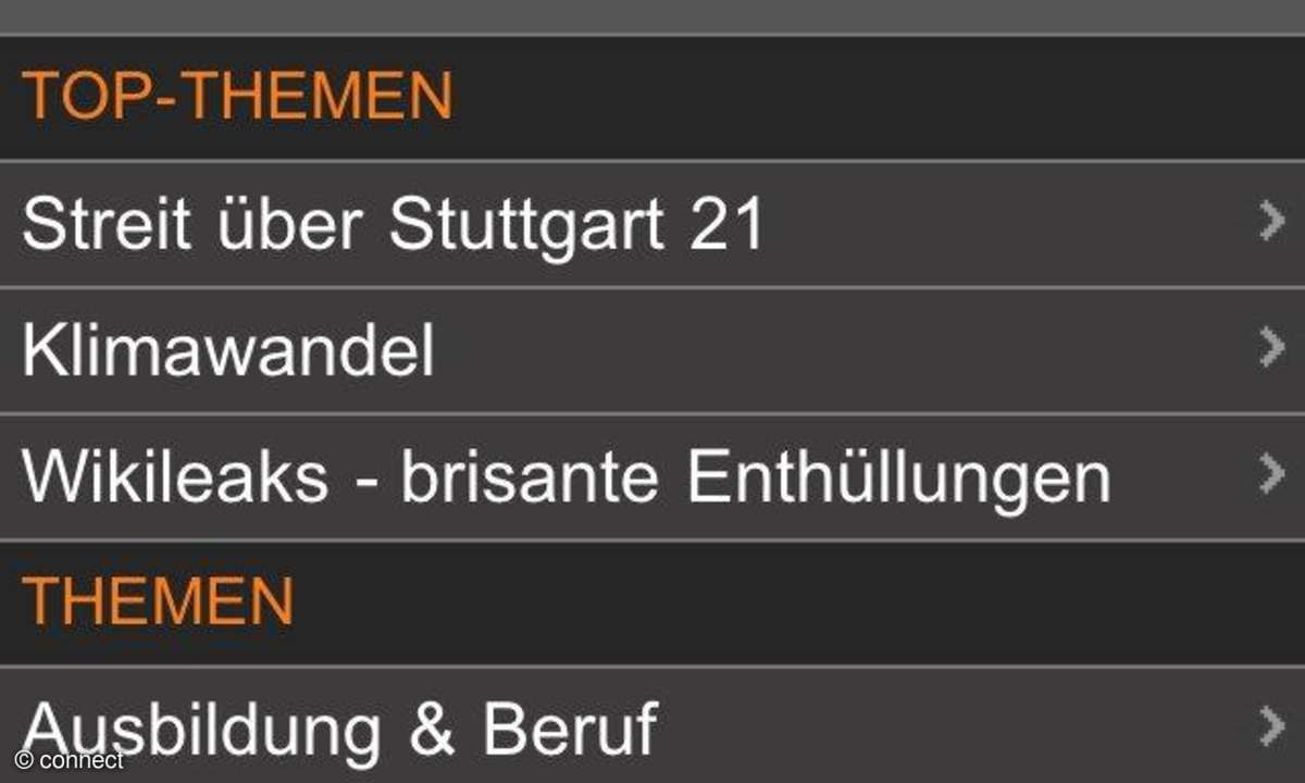 ZDF-Mediathek für iPhone