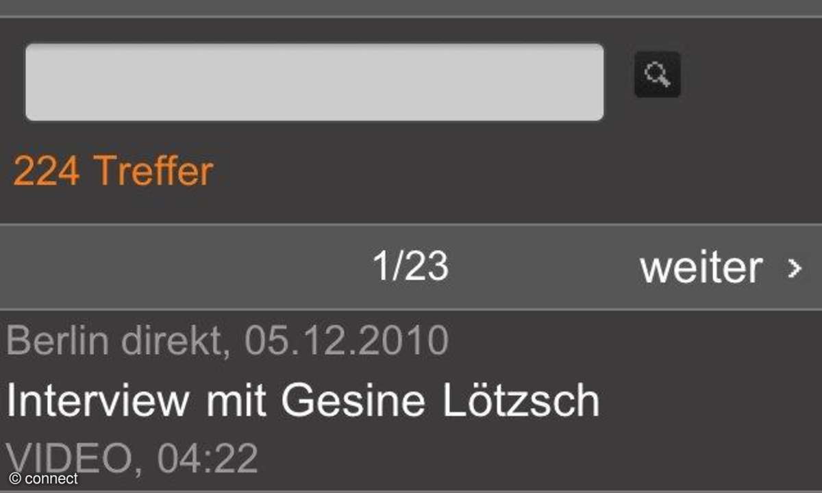 ZDF-Mediathek für iPhone