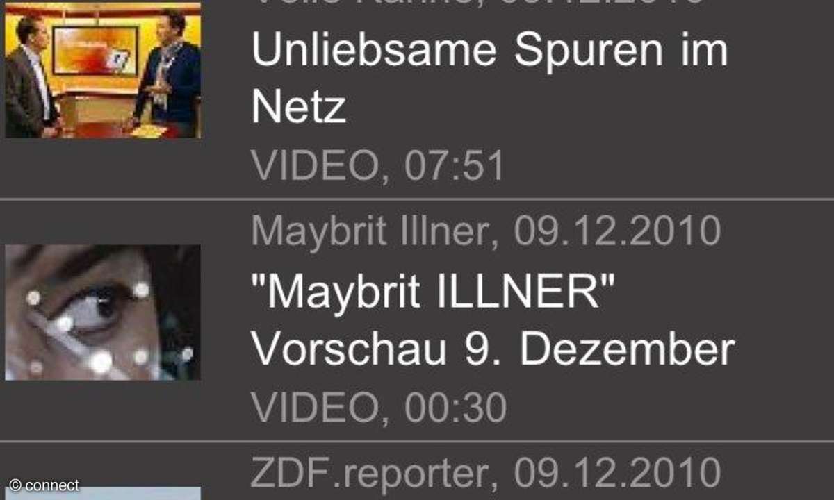 ZDF-Mediathek für iPhone