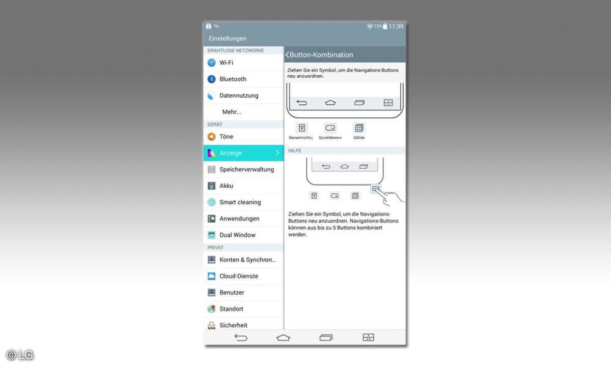 Screenshot LG G Pad