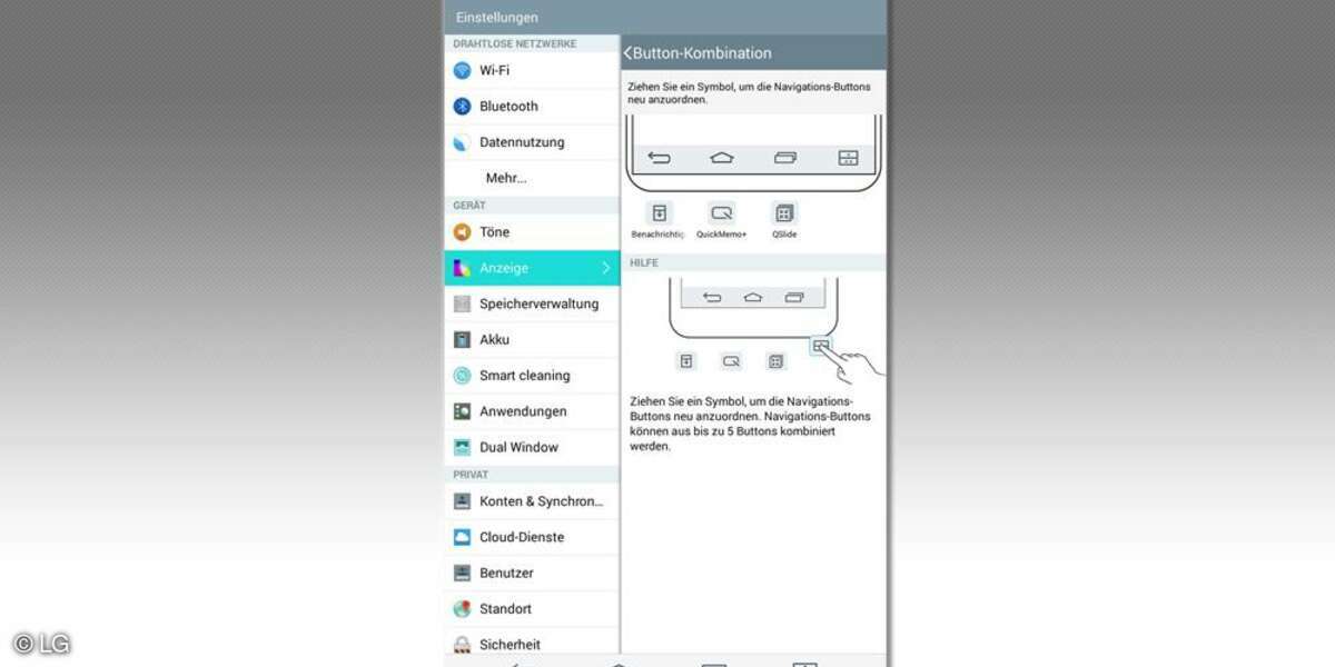 Screenshot LG G Pad