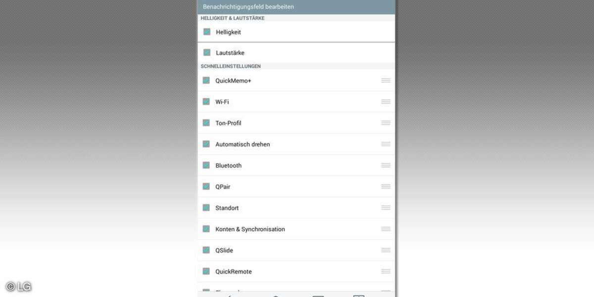 Screenshot LG G Pad