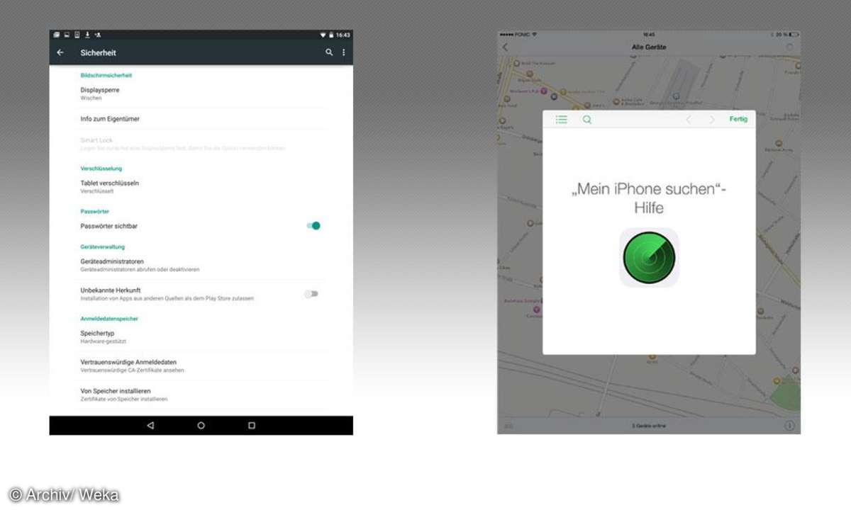 Android vs. iOS: Sicherheit