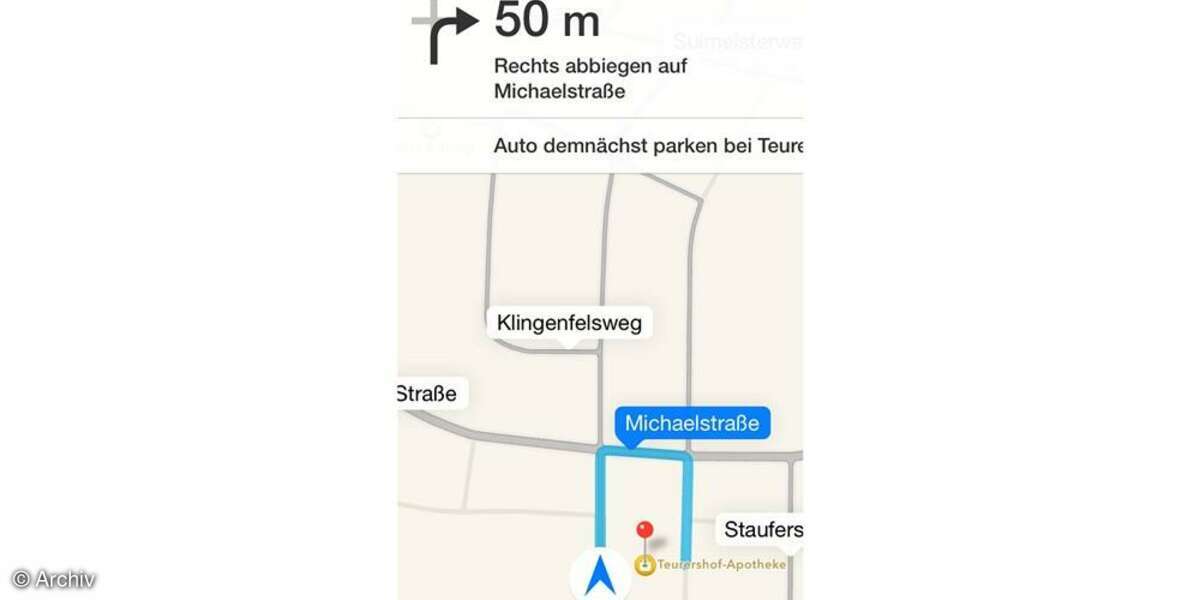 Apple Karten