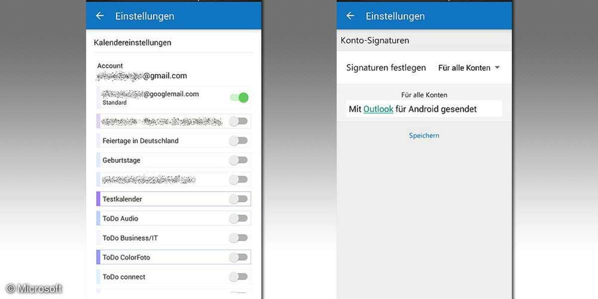 Microsoft Outlook für Android