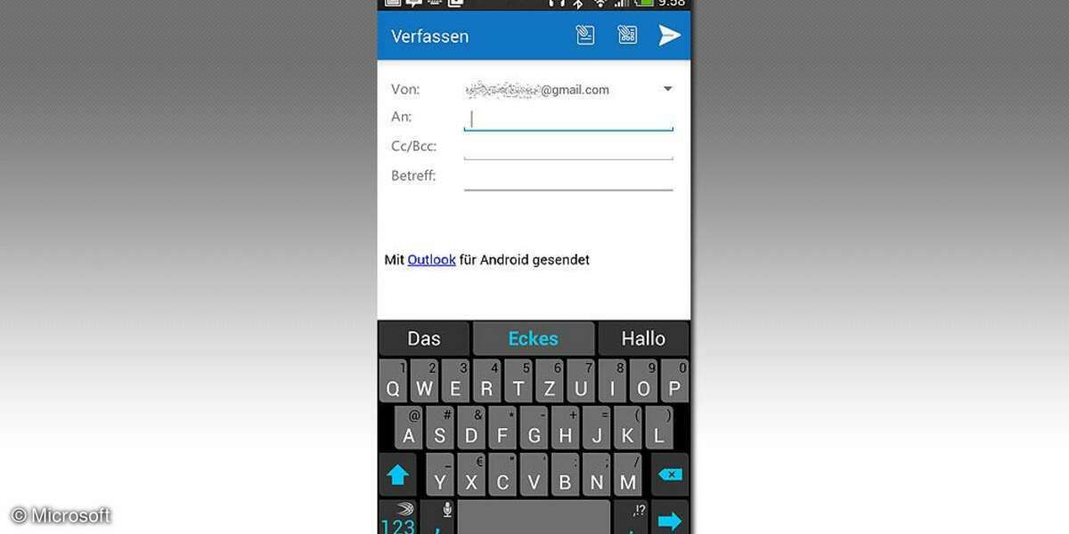 Microsoft Outlook für Android