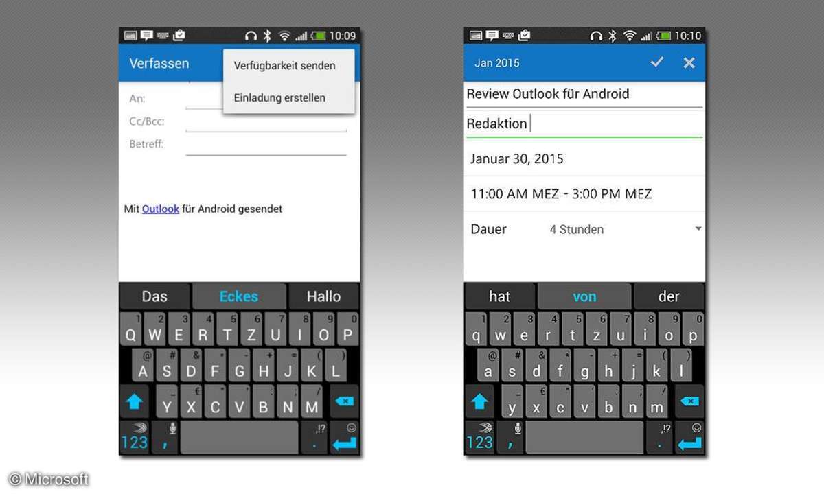 Microsoft Outlook für Android