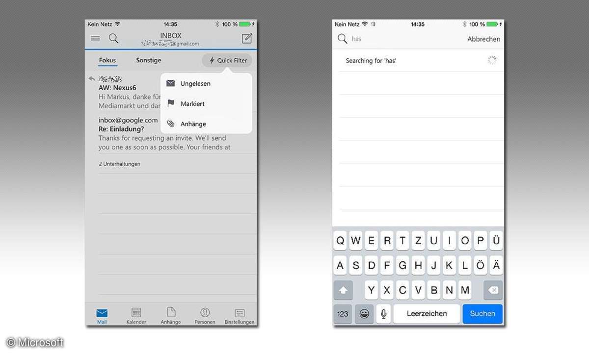 Outlook für iOS
