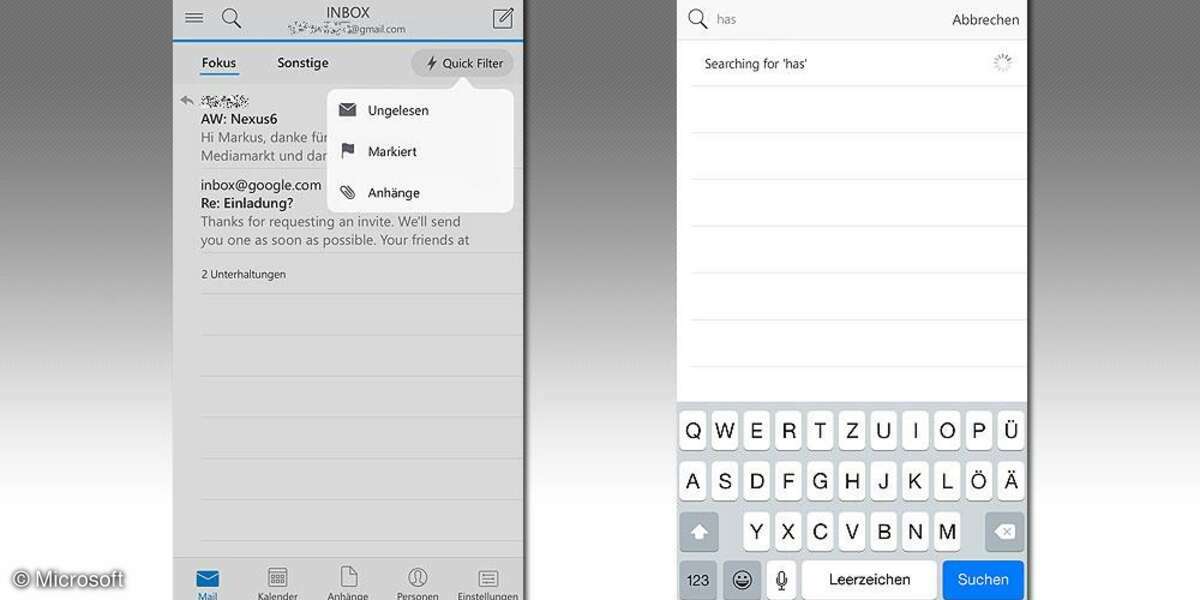 Outlook für iOS
