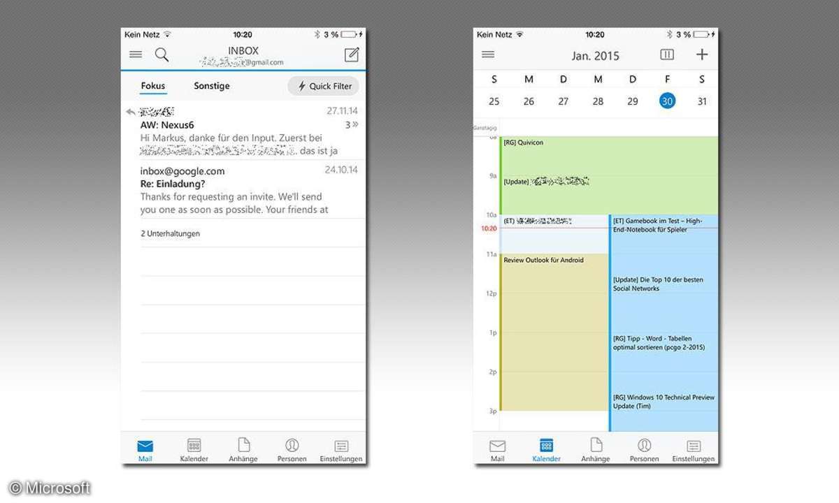 Outlook für iOS
