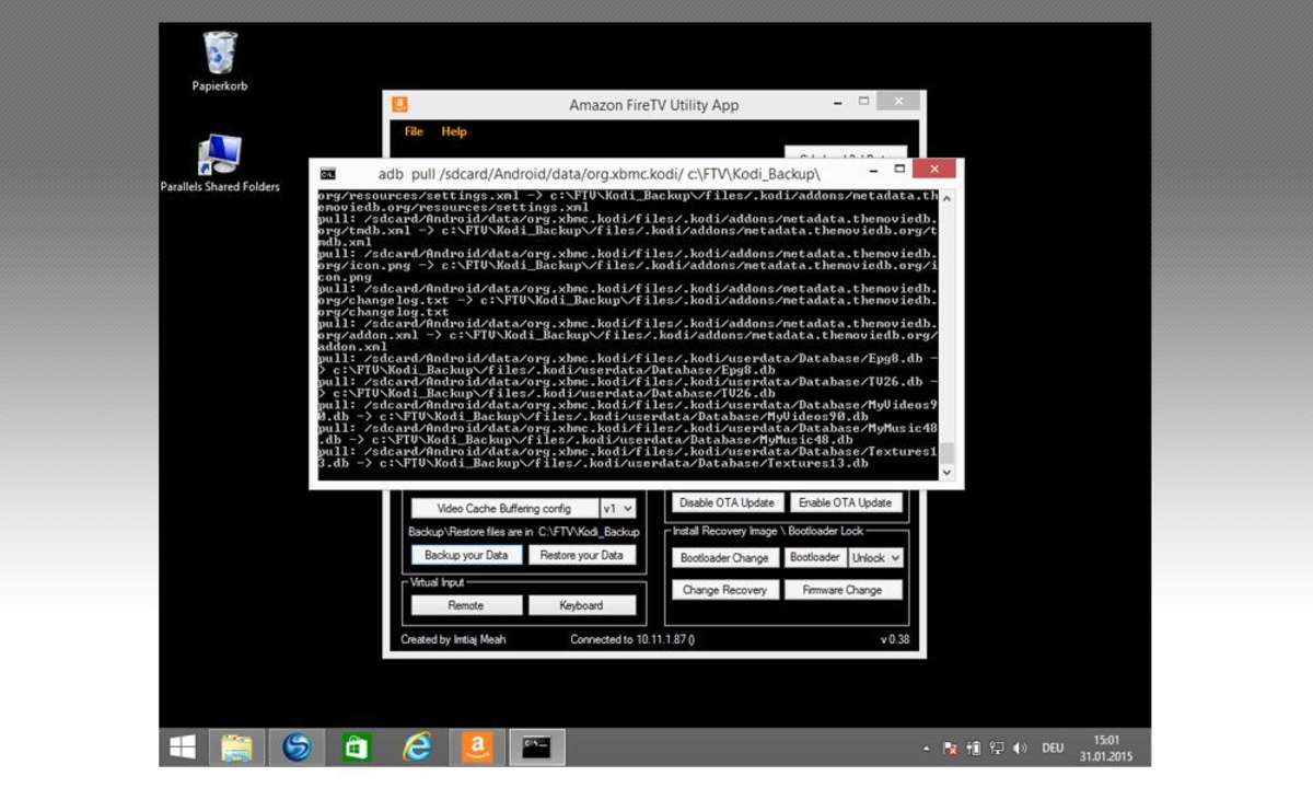 Amazon Fire TV Utility App
