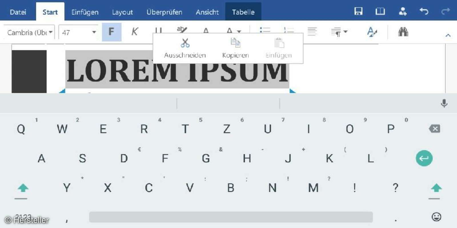 Android Tablets: Microsoft Office als App - connect