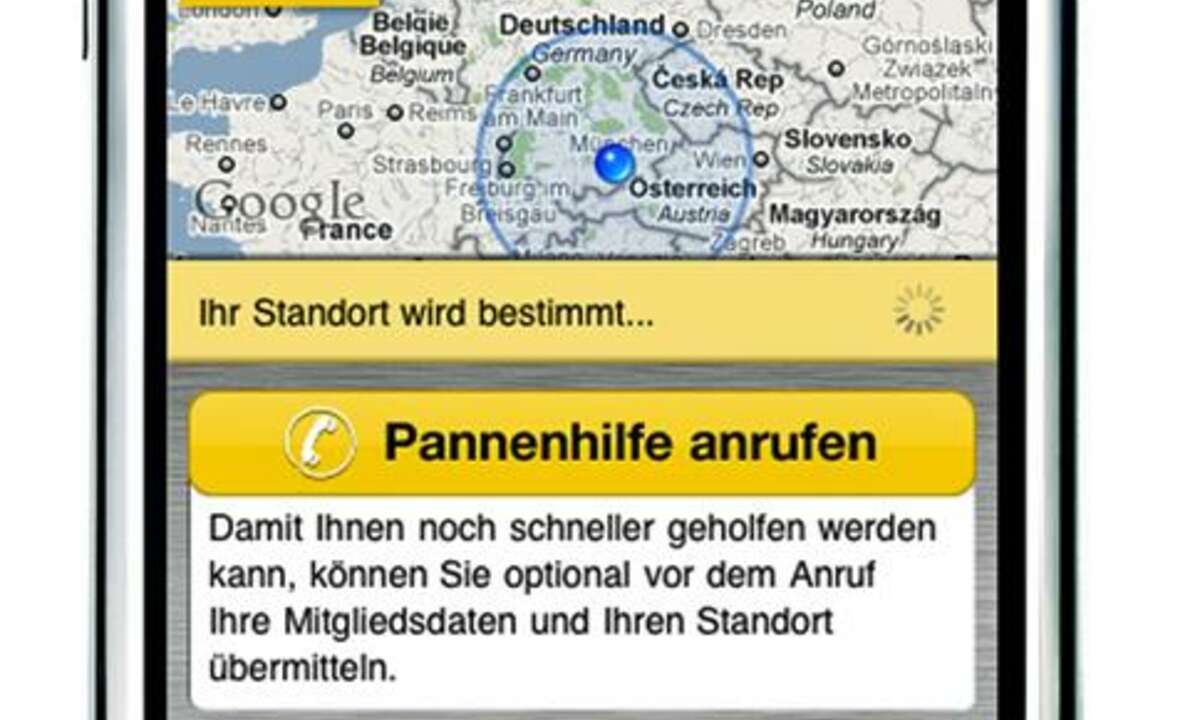 ADAC Pannenhilfe-App