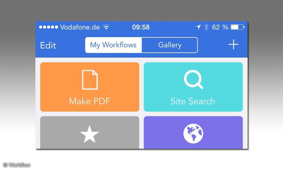 Workflow iOS