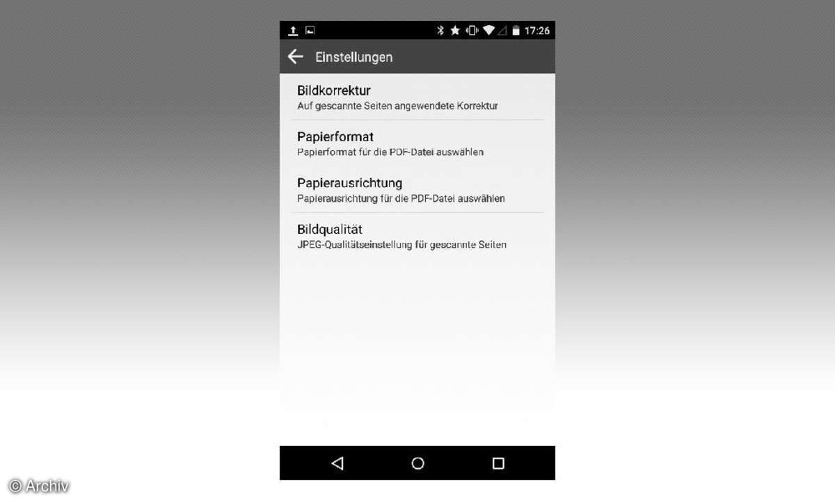 Dokumente scannen mit Android und iPhone
