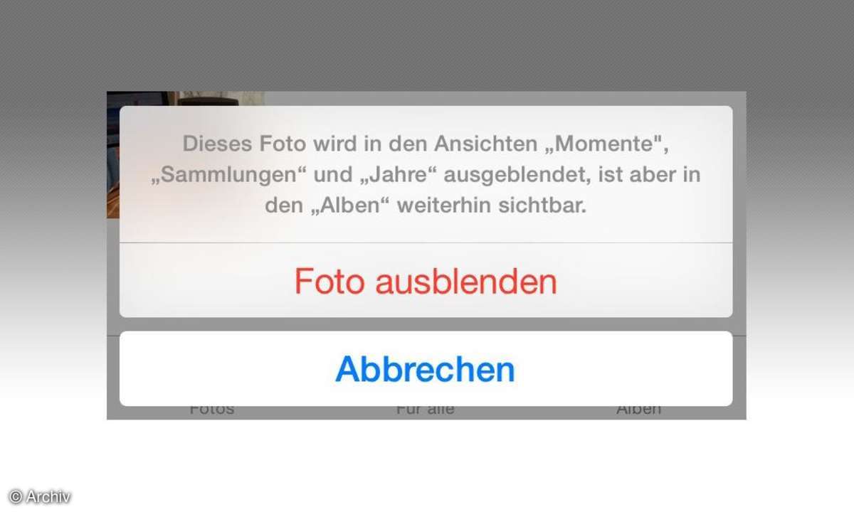 5 Tipps für die iPhone Fotos-App