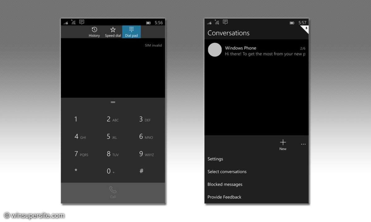 Telefon und Messaging